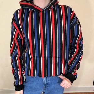 Urban Outfitters Striped Hoodie sweatshirt